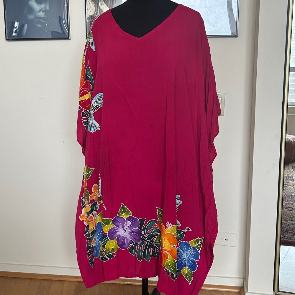 Pink Beach and Pool Cover-Up / Caftan